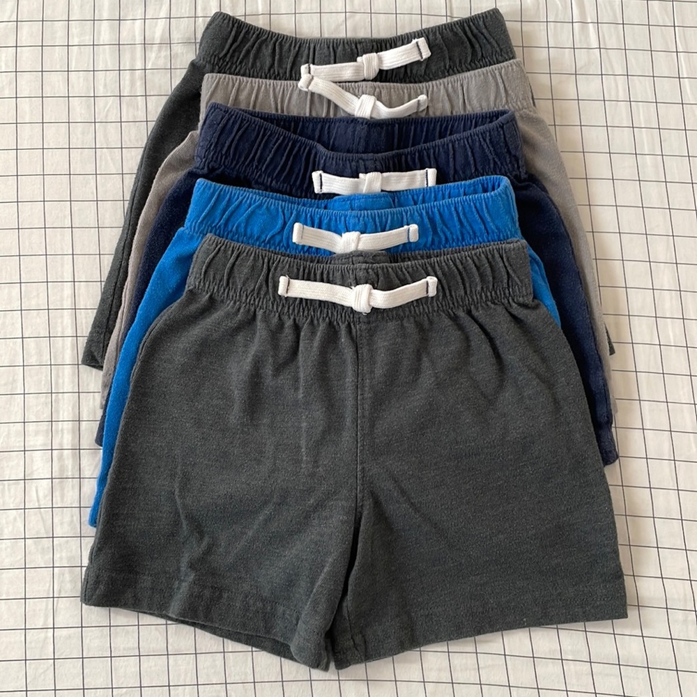 Bundle Set of 5 Jumping Beans toddler shorts 18 months in good used condition